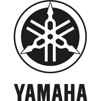 Pegatina logo Yamaha en vinilo adhesivo para coche